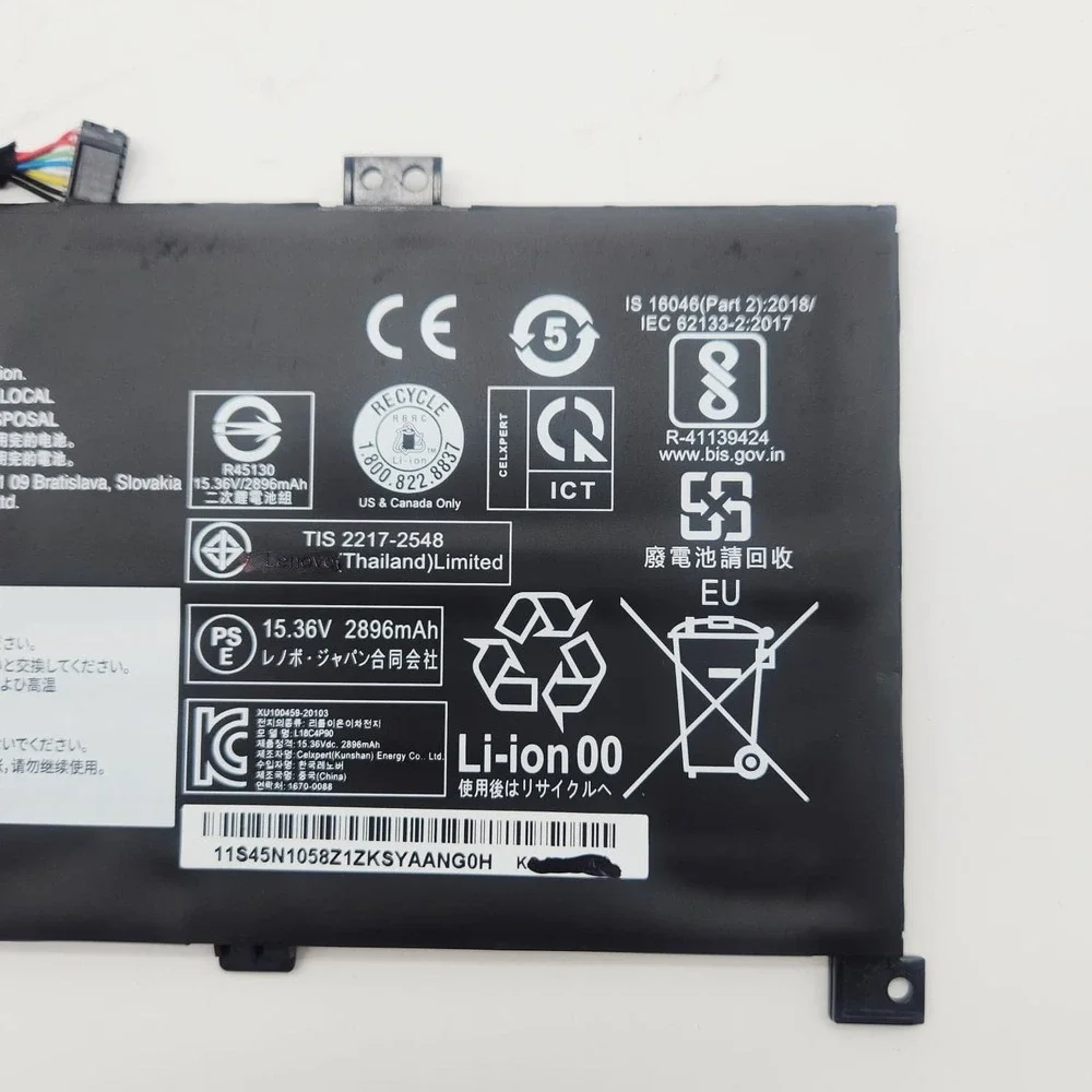 FCZFCZ L18M4P90 46Wh Battery for Lenovo ThinkPad L13 Yoga Gen 2 15.36V New